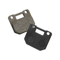 Přední organické brzdové destičky Voca pro Voca G-Force Pro a Stage6 se 4pístkovým brzdovým třmenem