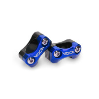 Montážní sada na řídítka VOCA V2 HB28 CNC 22-28 - modrá