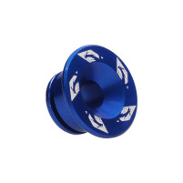 Pouzdro brzdového kotouče Voca Racing plovoucí modré