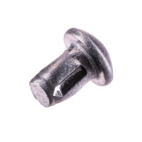 Nýtek s drážkou půlkulatý A2 2x3mm DIN 1476