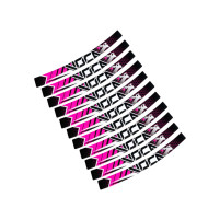 Sada samolepek na okraj ráfku Voca Bestia růžová Rieju MRT 50cc