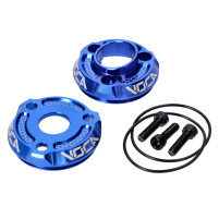 Koncovka zadního tlumiče výfuku Voca Racing modrá