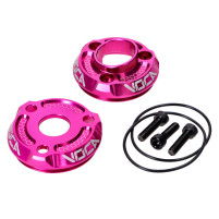 Koncovka zadního tlumiče výfuku Voca Racing růžová