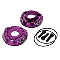 Koncovka zadního tlumiče výfuku Voca Racing fialová
