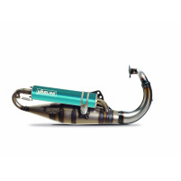 Výfuk Yasuni R-PRO modrý pro Peugeot vertikální, Buxy, Speedake, Speedfight