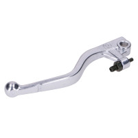 Brzdová páka pravá stříbrná pro Aprilia RX, SX 11-, Derbi Senda SM, R DRD, Rieju MRT