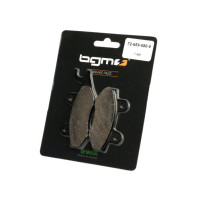 Brzdové destičky BGM 77,4x42,3/98,8x42,3 mm CAGIVA Elefant ie 900ccm rok výroby 1991-1992 (h), DAELIM City Ace 110ccm rok výroby 2006