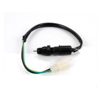 Zadní spínač brzdových světel s černým připojovacím kabelem pro Honda MTXsh 50, 80