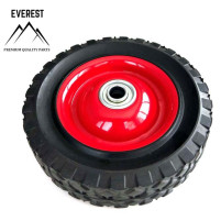 UNIVERZÁLNÍ KOLO 150mm KOVOVÉ LOŽISKO PRYŽOVÁ PNEUMATIKA EVEREST