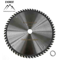 ŘEZACÍ KOTOUČ UNIVERZÁLNÍ 60 ZUBŮ PRŮMĚR OTVORU 25,4mm ŠÍŘKA 255mm TLOUŠŤKA 1,4mm EVEREST