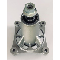 MANDRELA NOŽE HUSQVARNA KOMPLET VYSOKÁ UPEVNĚNÍ 4 ŠROUBY 5-CÍPÁ HVĚZDA TRAKTORY S KOŠEM