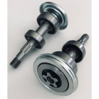 HŘÍDEL MANDRELY 16-05021 HUSQVARNA 5-CÍPÁ HVĚZDA TRAKTORY S KOŠEM 135mm