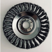 Ocelový kartáč na plevel 15cm