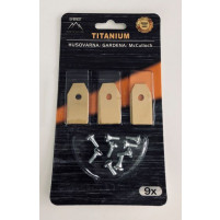 NŮŽ ROBOTICKÝCH SEKAČEK HUSQVARNA GARDENA 35mm TYTAN - SADA 9 ks EVEREST