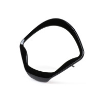 Rám rychloměru Moto Nostra leskle černý pro Vespa GTS 125, 150, 250, 300, Vespa GTS HPE 300