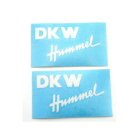 Sada samolepek MOGA 2 kusy šířka 70 mm výška 40 mm na moped Mokick