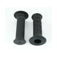 Gumové kryty rukojetí 115mm 22/24mm černé pro Zündapp, Kreidler, Hercules, Puch, KTM, Simson, mopedy, skútry