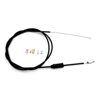 Univerzální lanko spojky 1600mm černé pro Hercules K 50 RE, SE, RL, SL, SX, RX, SB, KTM Comet, DKW RT