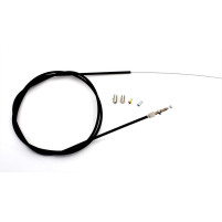 Brzdové lanko pro přední kolo 1600 mm černé pro Hercules Prima 4, 5, 2, 2N, 2 S, 3 SX, 4N, 5S, M4, M5, Hobby Rider, Optima, DKW, KTM, Rixe, Zündapp, K