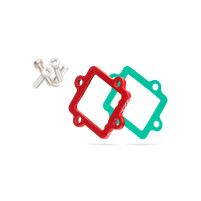 Distancní podložka membránového bloku VOCA CNC – 5 mm, červená (pro Minarelli ležaté motory)