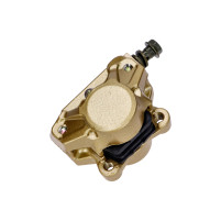 Zadní brzdový třmen zlatý pro Yamaha Aerox, Beta Ark, Aprilia SR, Malaguti F12