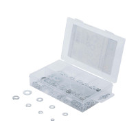 Sada pružných podložek / podložek M4-M8 250 kusů