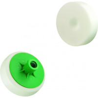 Houbička na leštění bílá Boll 80mm se závitem M14