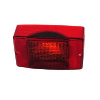 Sklo zadního světla ULO výška 80mm šířka 135mm pro Zündapp, Kreidler, Hercules Mofa Mokick, Moped, Puch