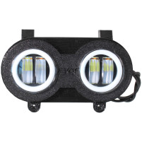 Přední světlo EVOK IRON LED pro MBK Booster 50 YAMAHA  BWS 50