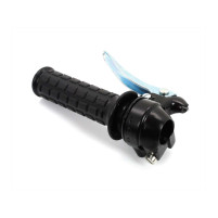 Černá chromovaná řadicí páka se spojkovou pákou, 2 rychlosti, řídítka 22 mm pro moped