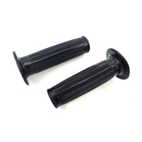 Sada rukojetí černá 24mm 105mm pro Zündapp Bergsteiger ZR, ZD, Super Combinette, Kreidler Florett, Flory, Hercules Prima, Puch, KTM, DKW, Rixe, Miele,