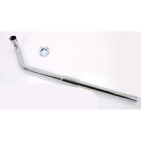 Výfukové svody ocelové 26mm připojení válce 28mm připojení výfuku levé pro Hercules, Prima