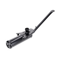 Výfuk černý kov pro Hercules Saxonette, motocykl Spartament s pomocným motorem