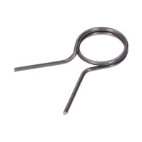 Velká pružina řadicí páky Goebel, černá, pro Hercules Supra 4 GP, Enduro, KX 5, MK 2, KTM Bora SM 50, DKW RT 139 (0239 155 000.)