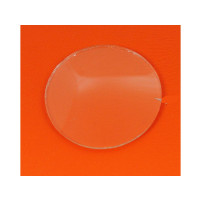 Sklo rychloměru zakřivený vnější průměr cca. 45,5 mm tloušťka 2 mm pro Hercules Prima, M, 220, 219, Kreidler Flory, MF, MP, Simson Schwalbe, Zündapp B