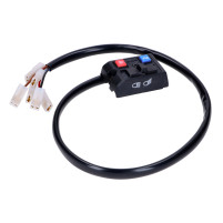 Spínací jednotka Lusito, černá (světla + houkačka)