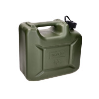 Kanystr na benzín Hünersdorff PROFI 10 l (olivový)