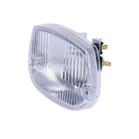 Velká oválná vložka světlometu P26S – pro Vespa Ciao, Citta, PXV, Boss 50 ccm 2T AC - 188111 / 213508