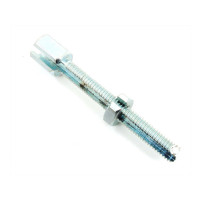 Seřizovací šroub šestihranný M6 x 50 mm s drážkou pro moped, skútr, koloběžku