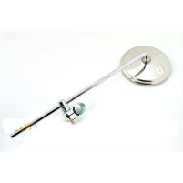 Zrcadlo z nerezové oceli pro Zündapp, Kreidler, Hercules, Miele, DKW, NSU, Horex, Puch, Gritzner