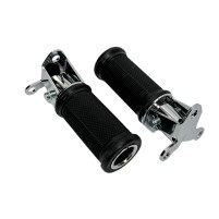 Sada zadních stupaček pro JAWA, ČZ - chromovaná