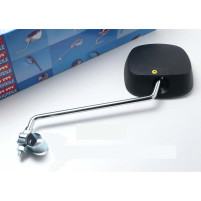 Zrcadlový bumm s upínací chromovou tyčí pro Zündapp, Kreidler, Hercules, DKW, Puch, KTM