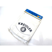 Zástěrka blatníků bílá 235x260mm rozteč montážních otvorů 205mm pro Kreidler, moped, moped, mokick