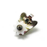 Napínač řetězu kovový plast bílý pro Piaggio Ciao