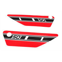 Samolepka na boční kryt 90mm 320mm pro Yamaha FS 1 Mokick, RD 50