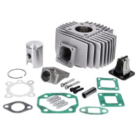 Sada válce Athena 50cc včetně jazýčkového ventilu a sacího potrubí pro Puch Maxi