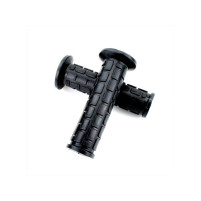 Gumové rukojeti černé 120mm 22mm 24mm 31mm pro Zündapp KS, GTS, C, CX, CS, Hai K, Kreidler Florett, Hercules MK Ultra, Puch Cobra, Monza, Miele, DKW,