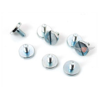 Sada šroubů ocel 8 kusů pro Zündapp, Bergsteiger, Mofa, Moped, M 25, 50, Typ 434