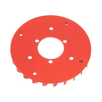 Otočné kolo ventilátoru červené pro Puch X30, Velux, Sachs 503, Zündapp Belmondo