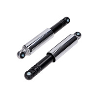 Sada tlumičů IMCA 240mm uzavřená chrom/černá